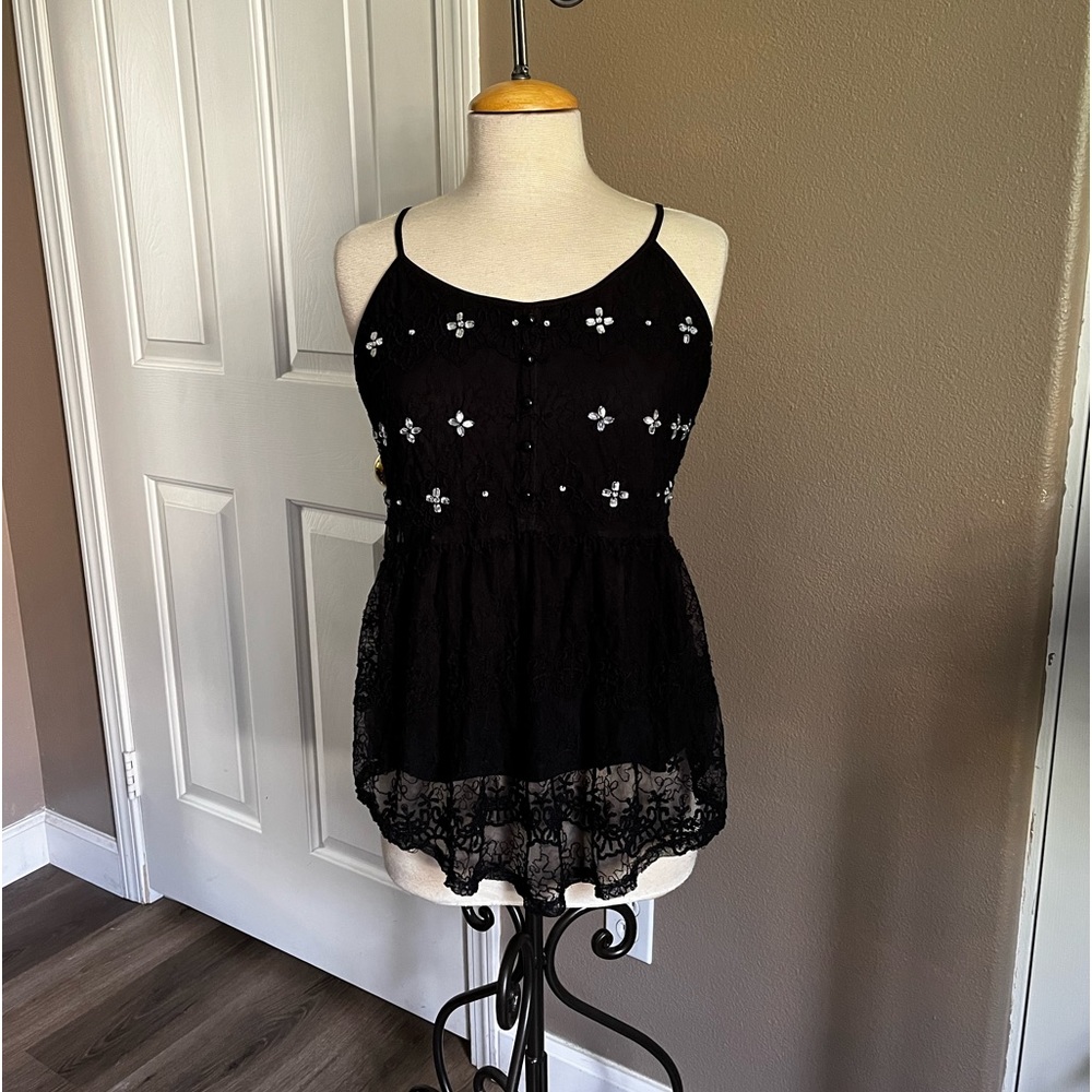 Bedazzled baby toll tank